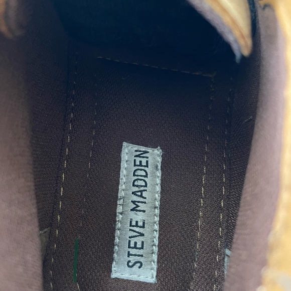 Steve Madden Men’s Hestonn, Tan Leather, Size 10 - Picture 4 of 6